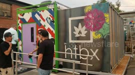 1st EVER SMOKING (CANNABIS) TRAILER HOTBOX