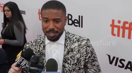 Michael B. Jordan at the 2019 Toronto International Film Festival: 'Just Mercy' Premiere
