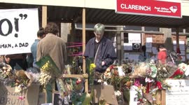 mourners gather at Uyinene murder site