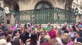 Fans pay tribute to iconic Spanish singer-songwriter Camilo Sesto