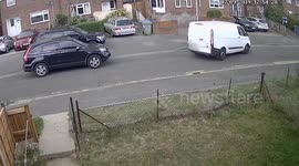 A shopper was outraged when a lazy Amazon deliveryman rocked up to his address and THREW the parcel into his front yard