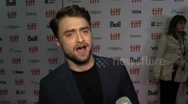 Daniel Radcliffe talks about new film 'Guns Akimbo' at Toronto International Film Festival
