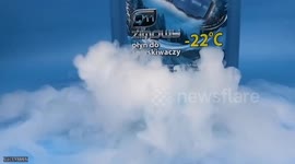 Dry Ice in Various liquids I Experiments