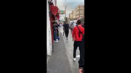 Shocking video footage shows ‘violent thugs’ fight with metal baseball bats in central London street brawl