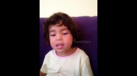 Little girl sings accurate rendition of King of the Swingers, famous Disney movie song...