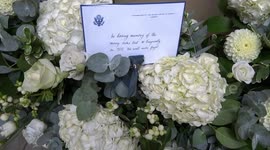 London mourns 9/11 victims eighteen years on at September 11 Memorial Garden