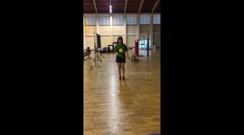 Schoolgirl Keepy Uppy Fail