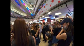 Hong Kong's new protest 'anthem' gets orchestral treatment at Kowloon shopping mall