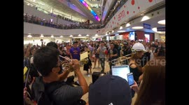 Hong Kong's new protest 'anthem' gets orchestral treatment at Kowloon shopping mall