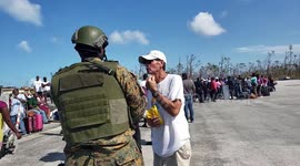 Treasure Cay Evacuees 2 - Post Hurricane Dorian