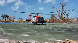 US Coast Guard Evacuates Victims of Hurricane Dorian