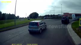 Idiot drivers caught on dashcam