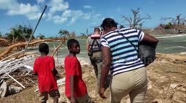 Powerful moment Bahamas residents evacuated by US Coast Guard during Hurricane Dorian