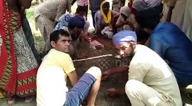 Man dies after villagers bury him alive to cure burns from electrical high wire accident in India