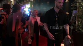 Gloria Hunniford arrives at the Hard Rock cafe shop launch