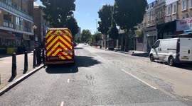 Fatal collision on Caledonian Road Islington