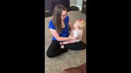 BABY LAUGHING AT “POOP”