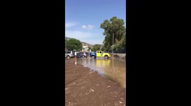 Floods hit San Jose spain
