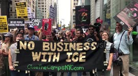 Anti ICE RALLY MANHATTAN
