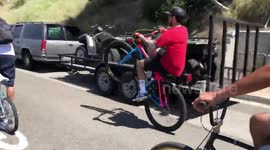 One Minute Wheelie 26 inch Big BMX Bike done by @brandobraaps on a GT Bicycle