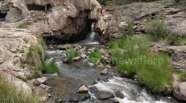 Jemez Soda Dam in New Mexico