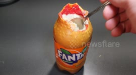 When hungry, you can eat Fanta ;)