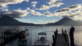 Lake Atitlan and amazing view on 3 volcanoes.