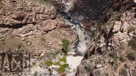 Flash Flood over Tanque Verde Falls and Drone Crash