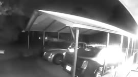 'Ghost child seen running through a parked car' on security cam