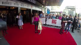 Michelle Heaton Arrives At The Big The Musical press Night