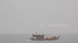 Haze from Indonesian forest fire disrupts maritime traffic