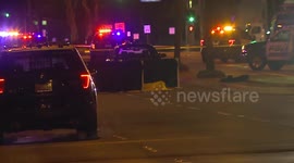 Whittier Police Investigating a Death of a Victim Laying in the Roadway in Front of the Postal Service Building
