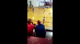 Daughter gets hit by volleyball