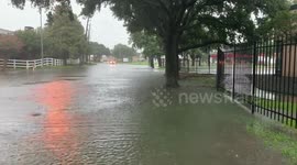 Imelda Flooding in the streets