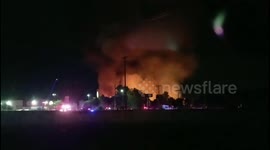 3 alarm fire