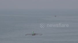 Haze affects local fishing industry in Indonesia's Padang city