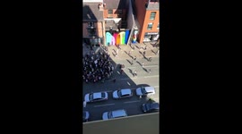 Climate Change Strike in Manchester City Centre