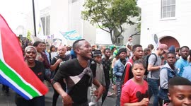 Thousands march in Cape Town during global climate strike