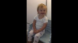 Fun on the time out chair