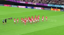 Tonga’s Haka (Sipi Tau) performed in front of the England Rugby Squad