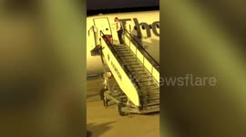 Thomas Cook flights detained by authorities at Manchester Airport following company's collapse