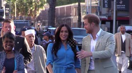 Prince Harry and Meghan Markle visit South Africa with Archie, who gets new African name