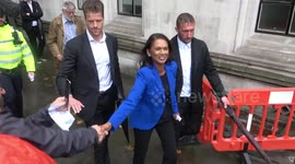 Gina Miller spotted leaving Supreme Court after parliament prorogation ruled unlawful