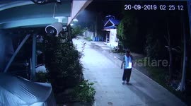 Naked man chased away down Thai street after 'climbing into pensioner's bed'