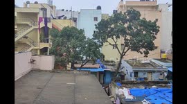 Heavy rain at hsr layout