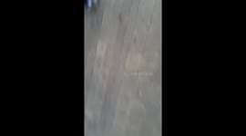 Scaffolding collapse in Winchester High Street UK