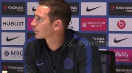 Frank Lampard's brilliant reaction to finding out Chelsea had drawn Manchester United!