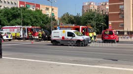One injured in car crash in Valencia, Spain