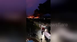Huge fire breaks out at French chemicals factory in Rouen