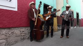 a mariachi group filmed in guanajuato, mexico